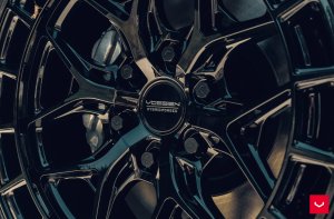 Lexus GX 550 Custom Wheels - HFX-1 by Vossen - Gloss Black Lexus GX 550 Custom Wheels - HFX-1 by Vossen - Gloss Black